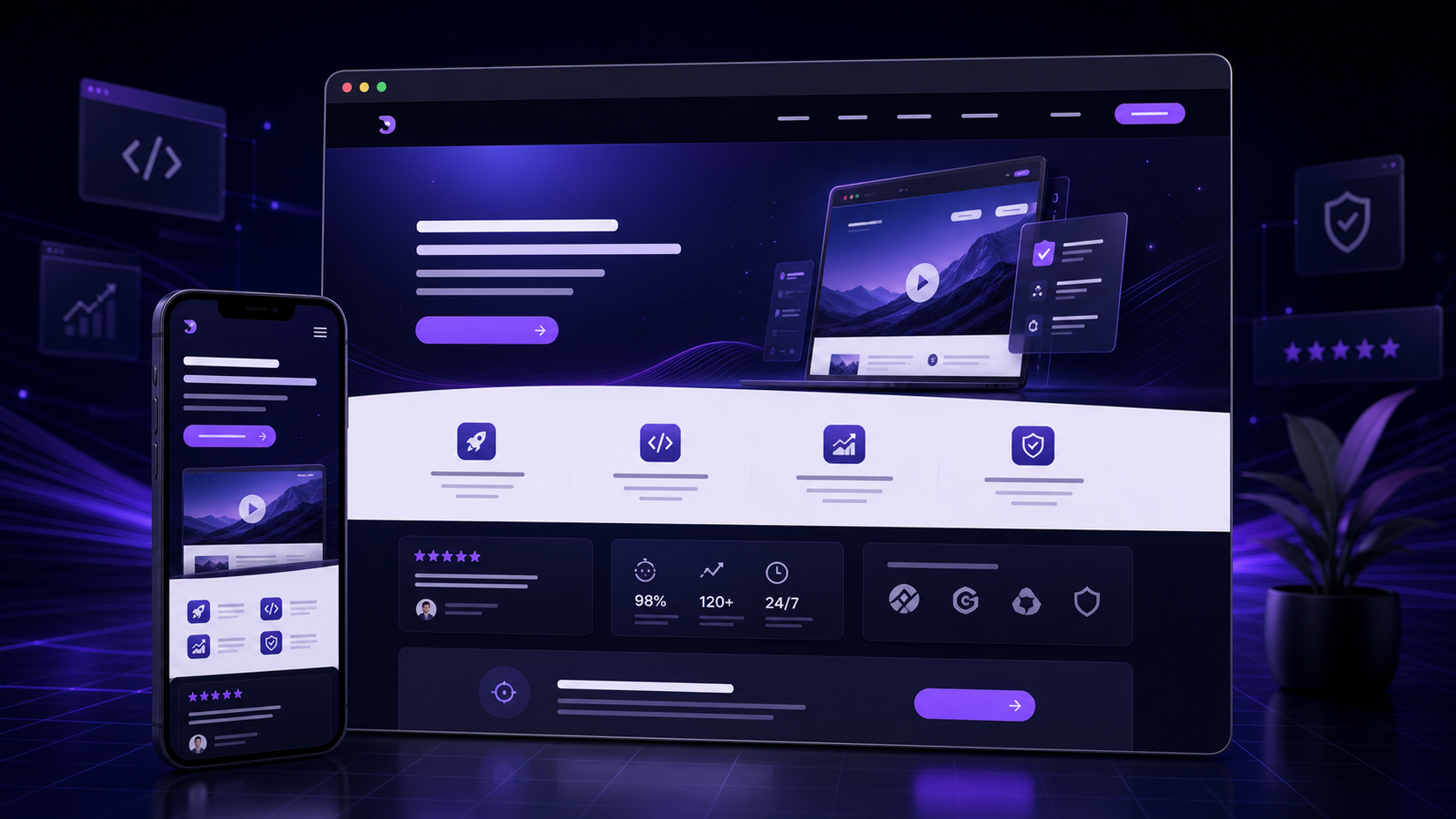 Structura website prezentare