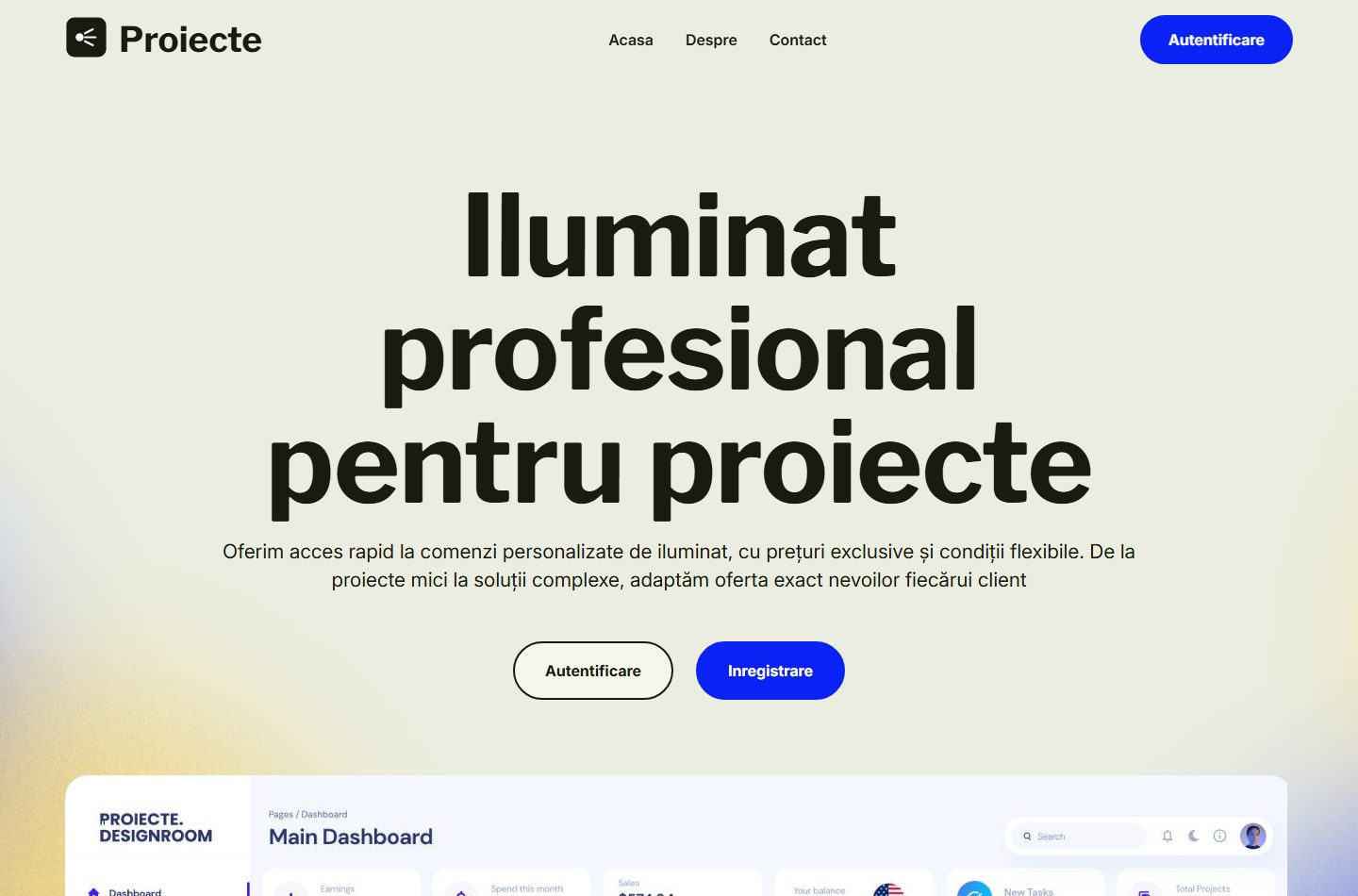 Proiecte DesignRoom desktop